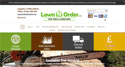 Desktop Screenshot of lawnnorder.co.uk